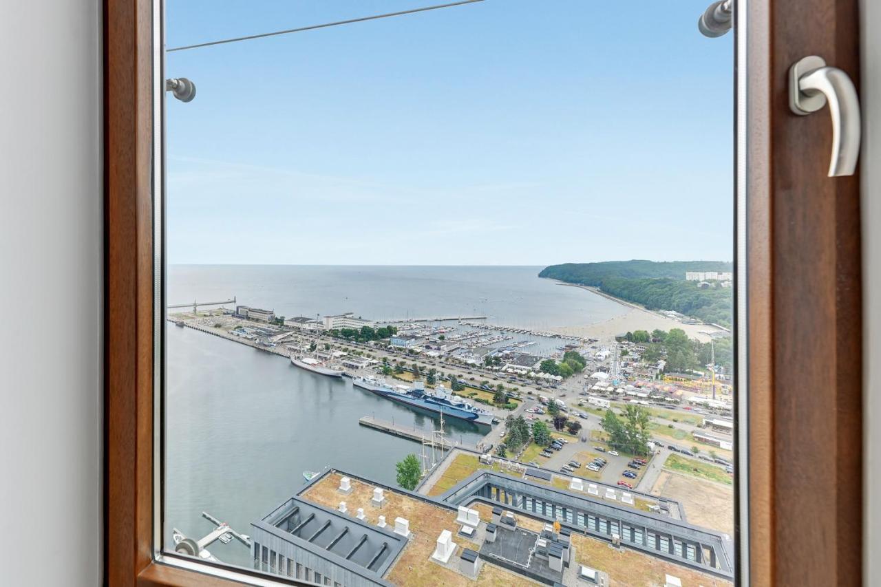 Sea Towers Appartement Gdynia Buitenkant foto