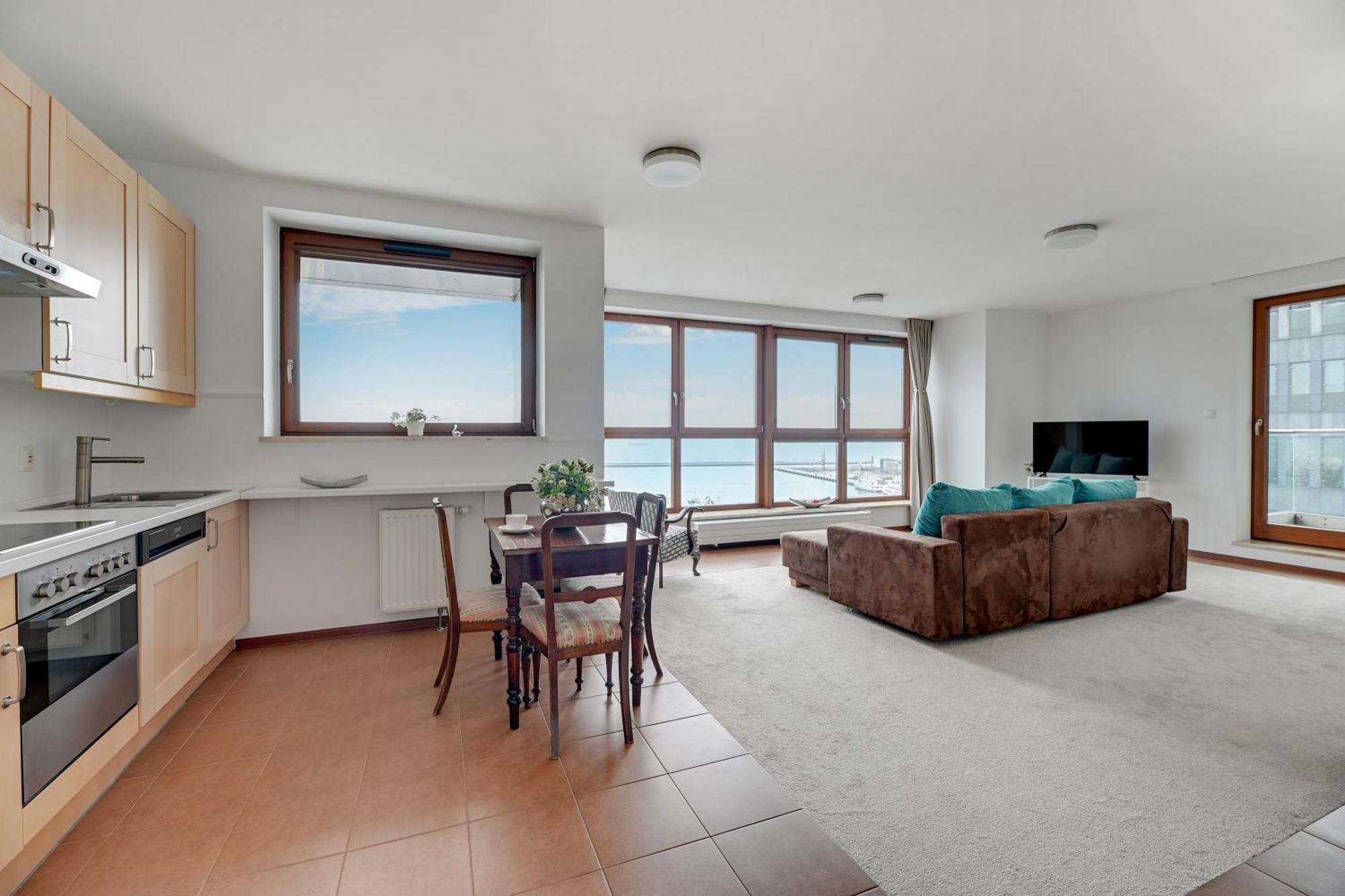 Sea Towers Appartement Gdynia Buitenkant foto