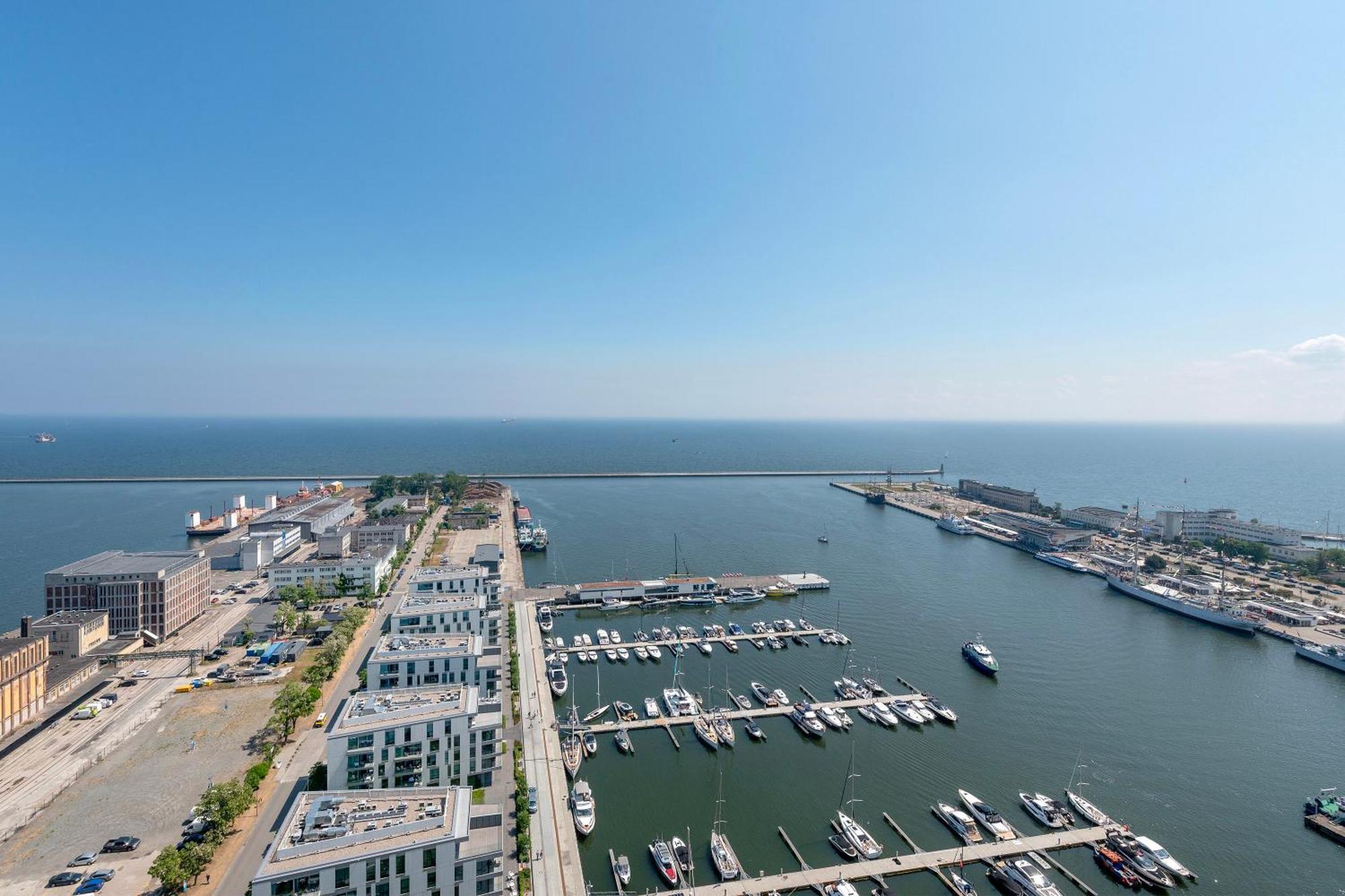Sea Towers Appartement Gdynia Buitenkant foto