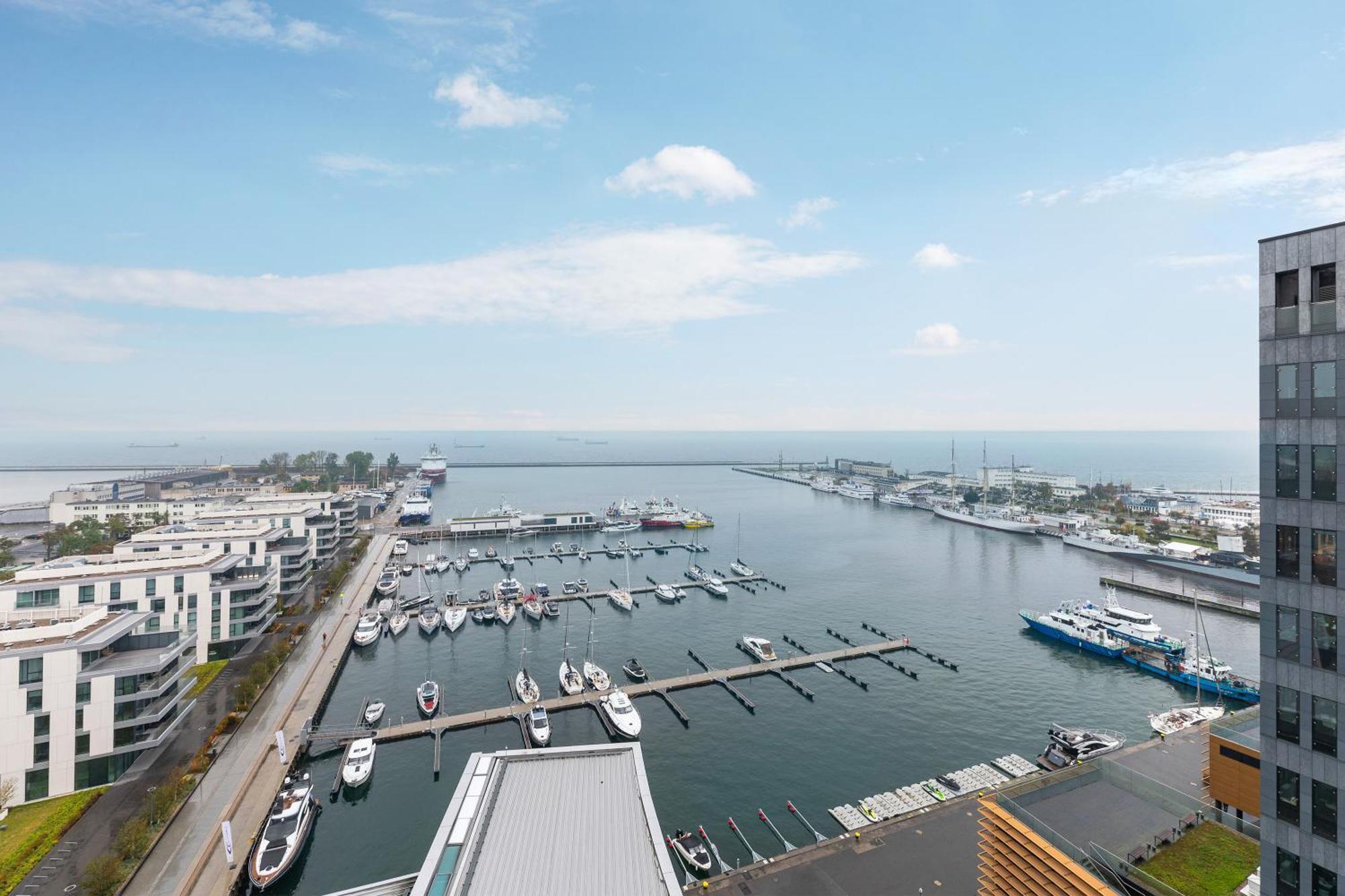Sea Towers Appartement Gdynia Buitenkant foto