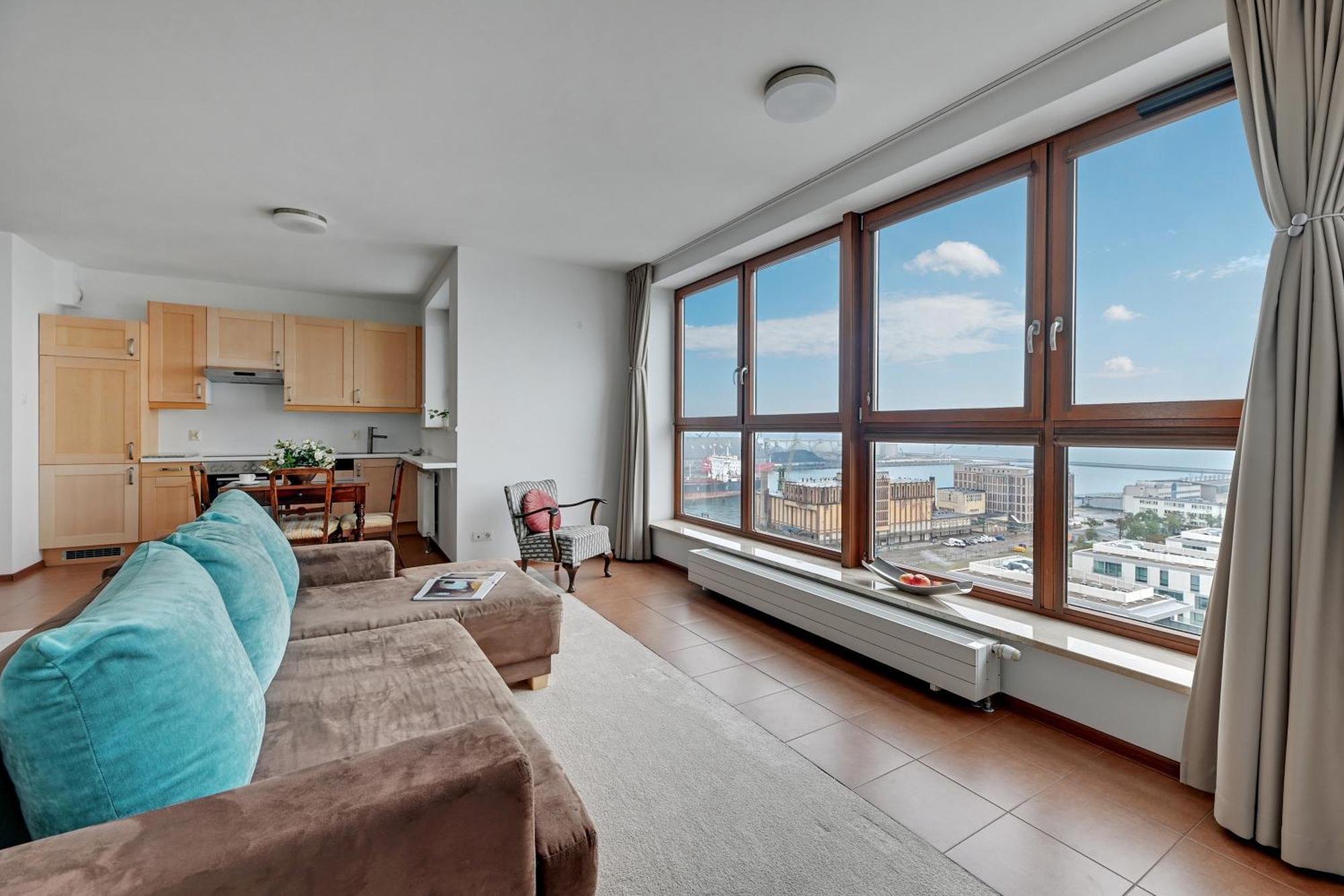 Sea Towers Appartement Gdynia Buitenkant foto