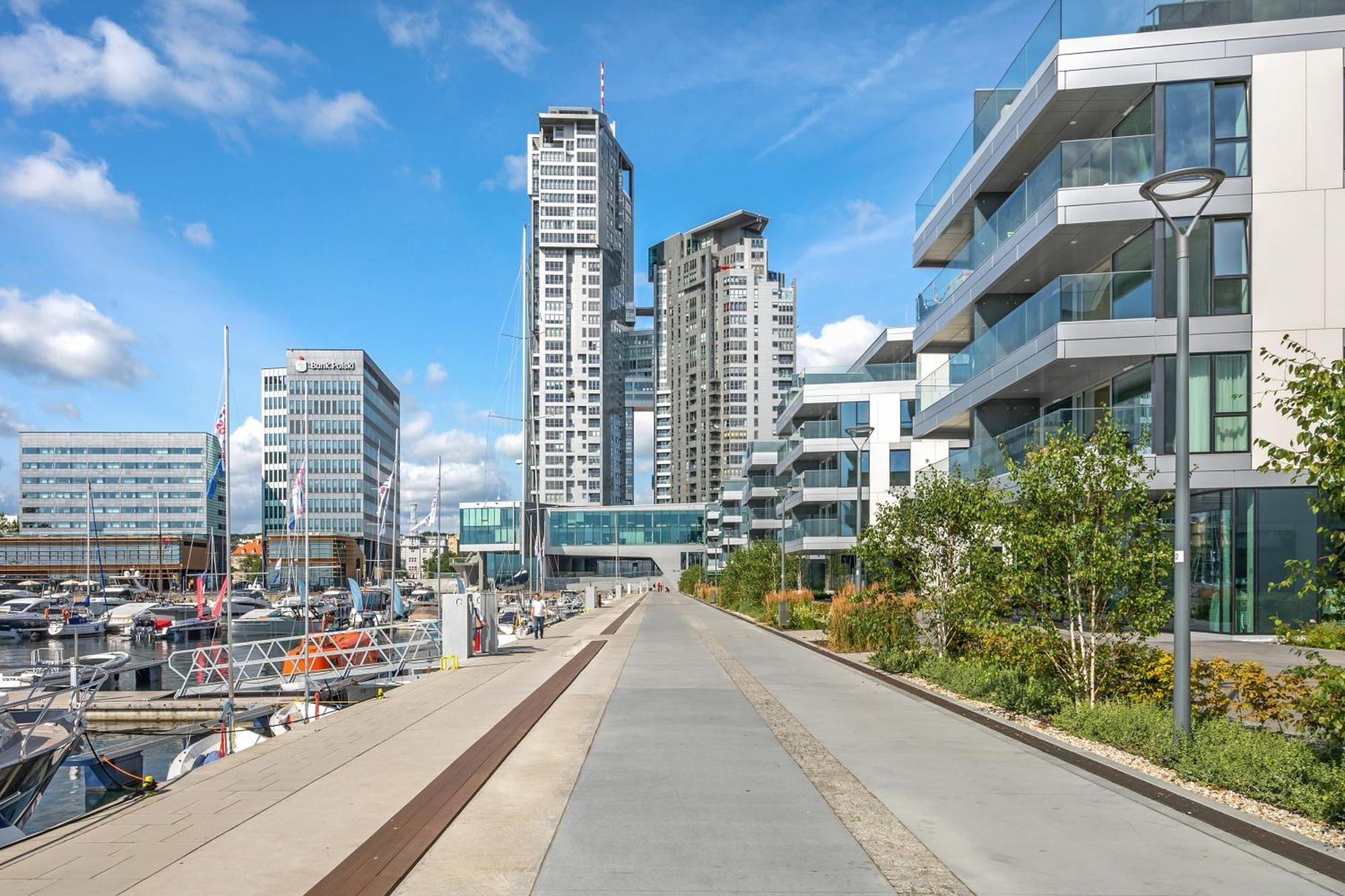Sea Towers Appartement Gdynia Buitenkant foto