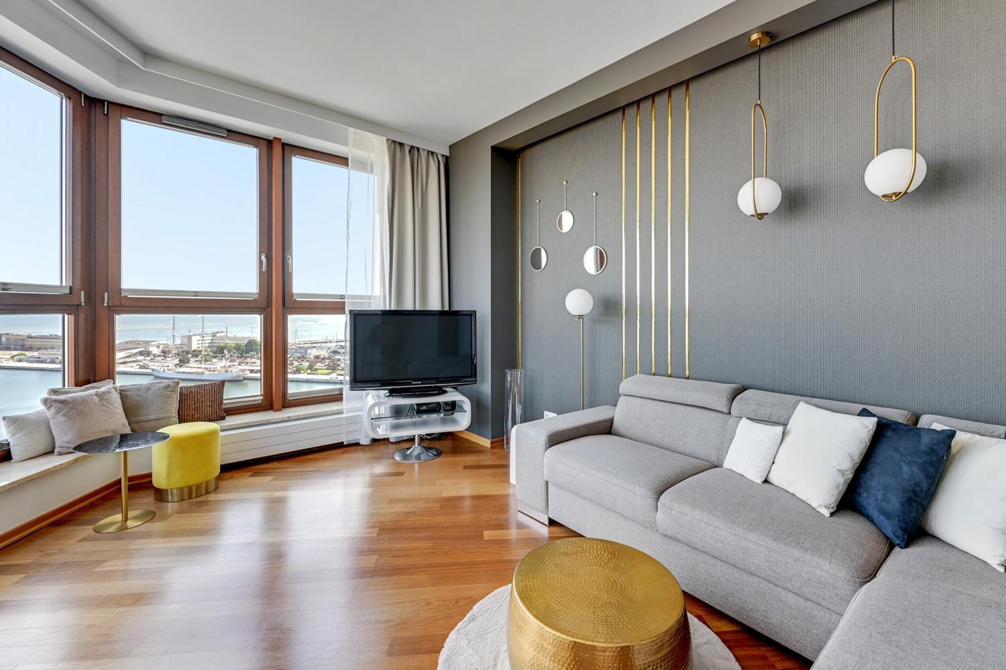 Sea Towers Appartement Gdynia Buitenkant foto