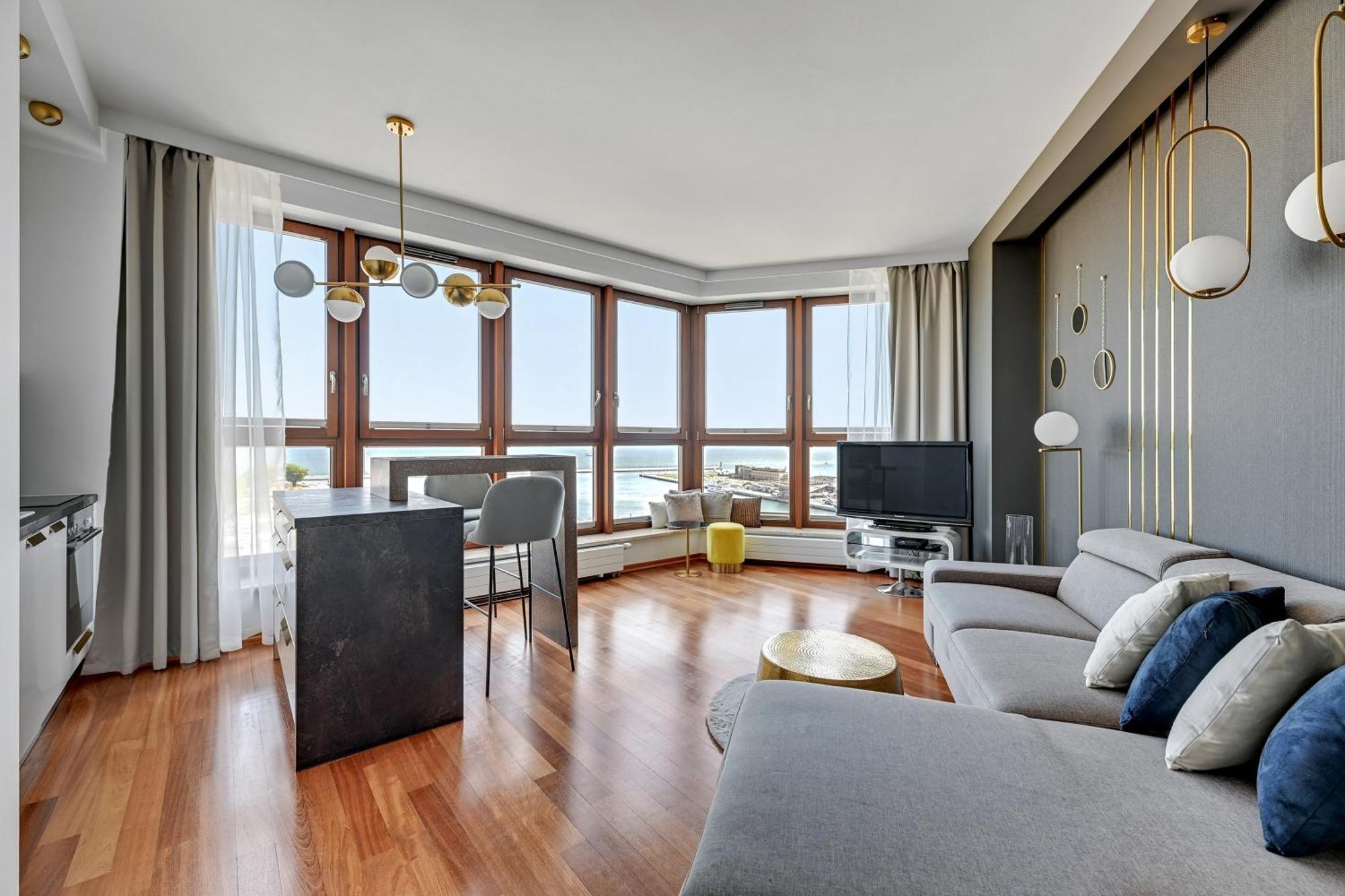 Sea Towers Appartement Gdynia Buitenkant foto