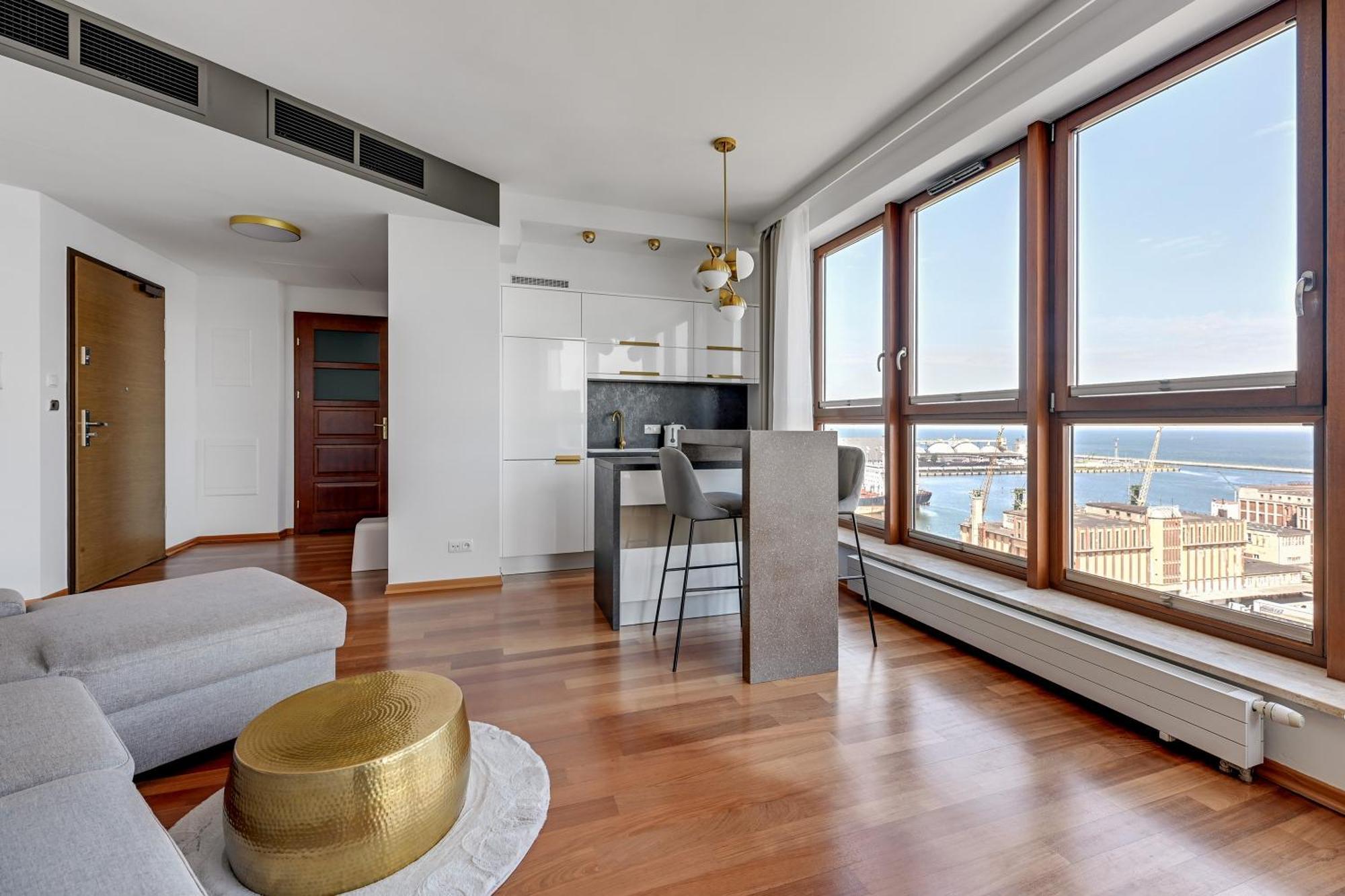 Sea Towers Appartement Gdynia Buitenkant foto