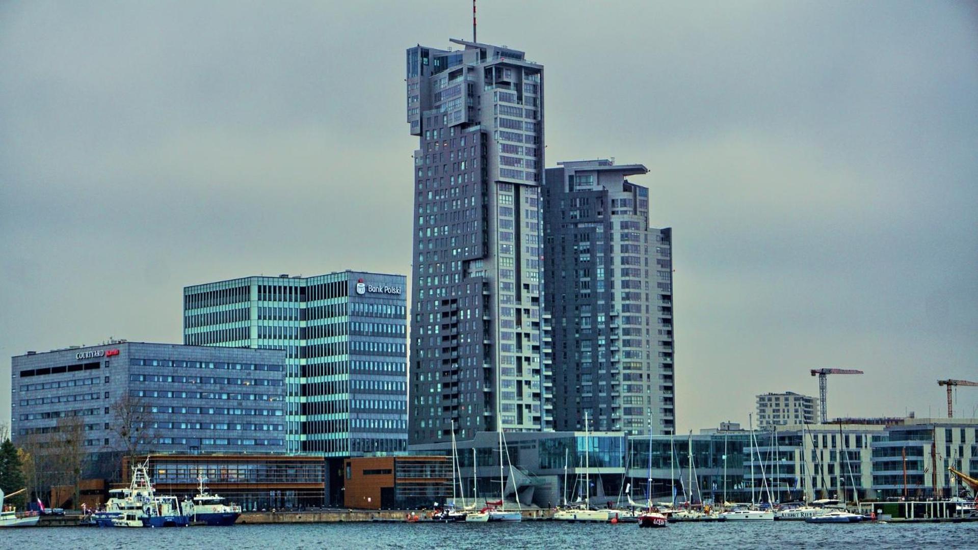 Sea Towers Appartement Gdynia Buitenkant foto